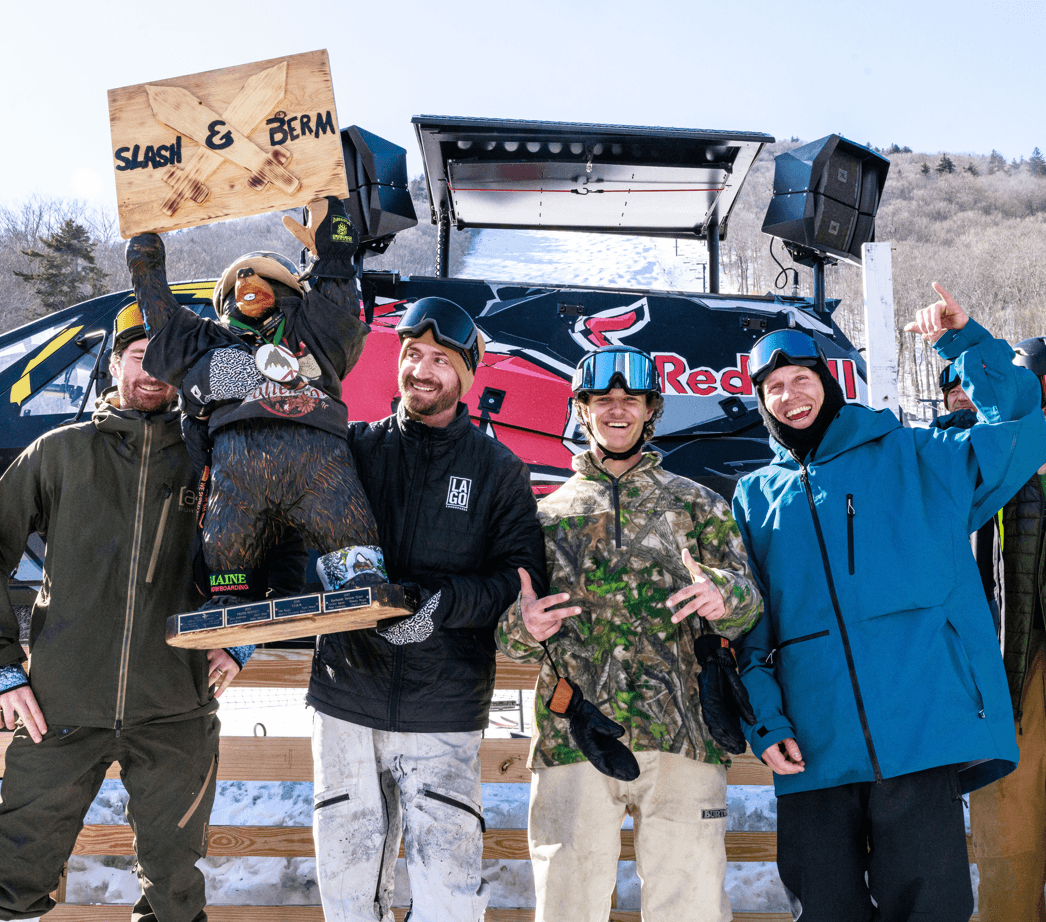 Slash & Berm Banked Slalom at Killington: Team Snowboard Race & Skatepark Fundraiser photo 1