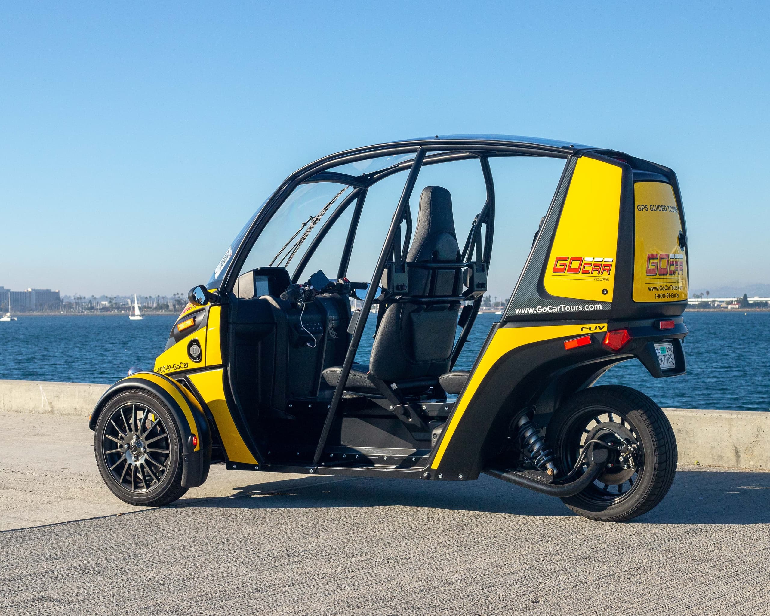 Explore San Diego Bay on a 2 Hr. GoCar Coronado Tour