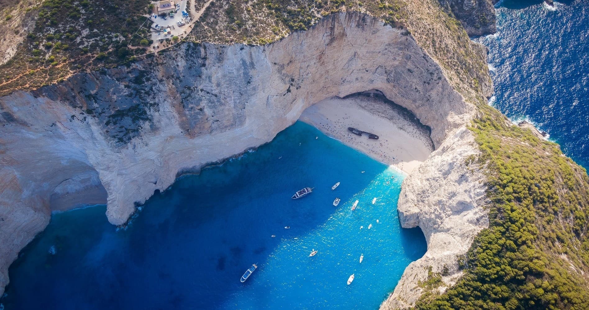 Half-Day Zakynthos Navagio Shipwreck Cruise — Turtle Island, Keri Caves & Marathias Beach photo 1