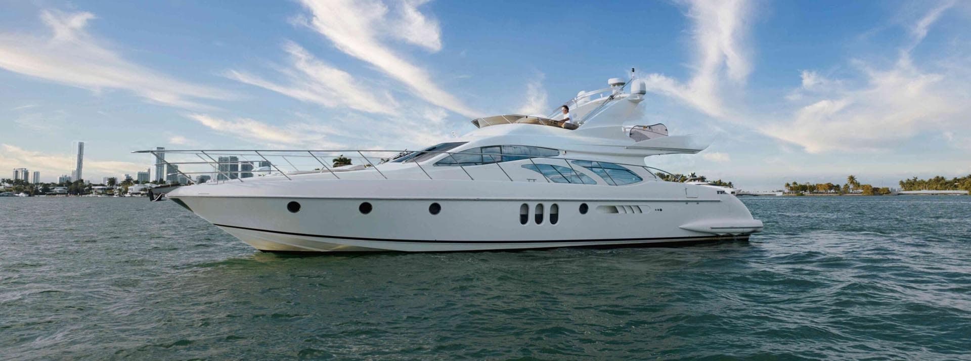 Miami Boat Tours with Vice Yacht Rental: Azimut 65' Experience