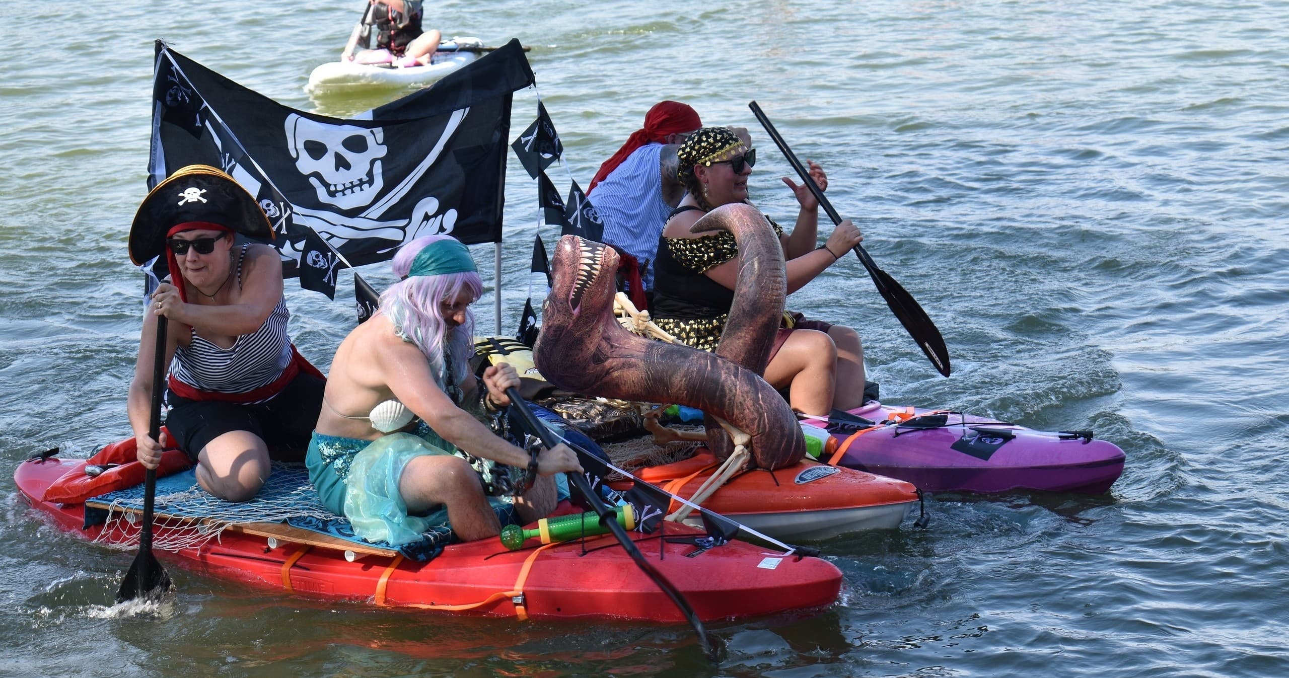 Pirate Kayak Regatta on the Susquehanna: Falls Summer Celebration Regatta Aug 8 photo 1