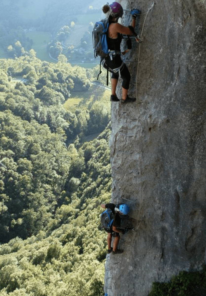 Climbing & Adventure at El Cáliz Via Ferrata by Nor3 Turismo Activo