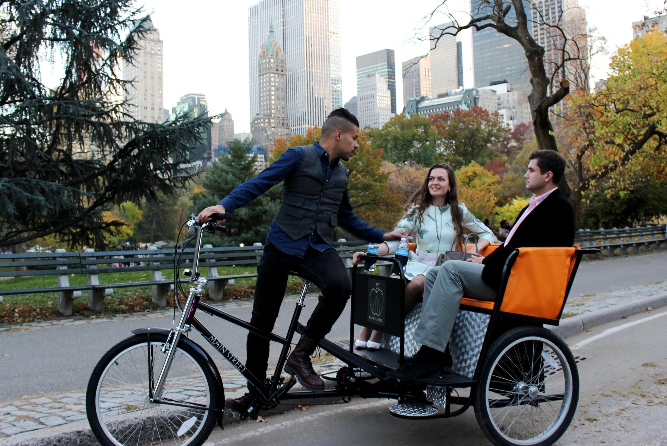 Explore Central Park in One Hour: Private Pedicab Tour Through NYC's Iconic Green Space