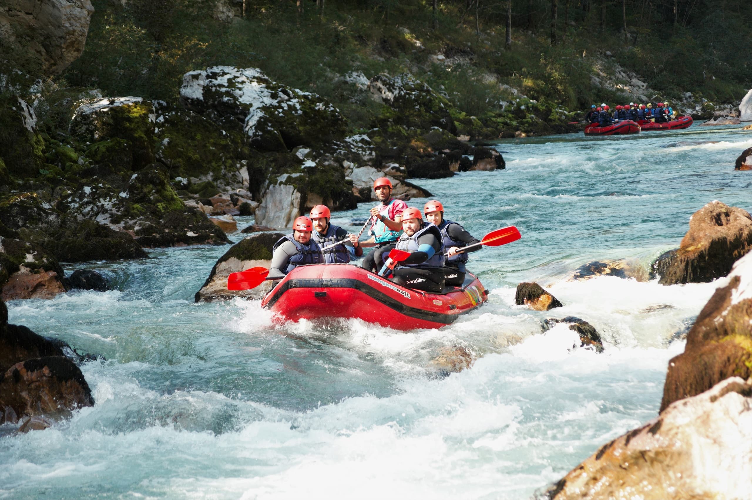Whitewater Rafting with HungaroRaft on the Soča River in Bovec