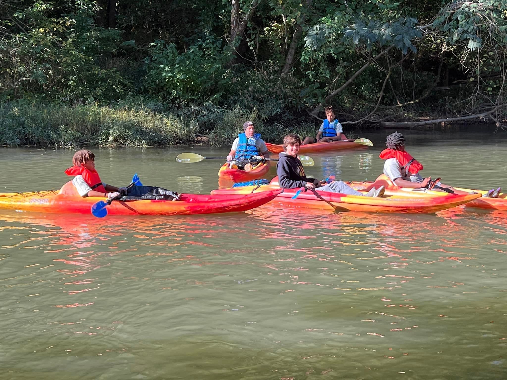 Kayak Ringgold team