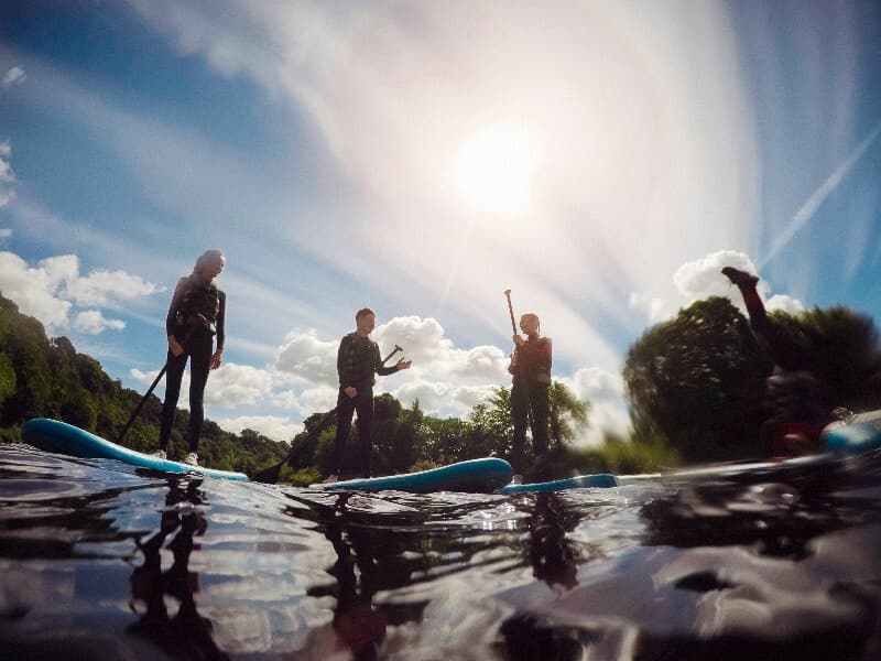 SUP Adventures at Aztec Adventure in Evesham
