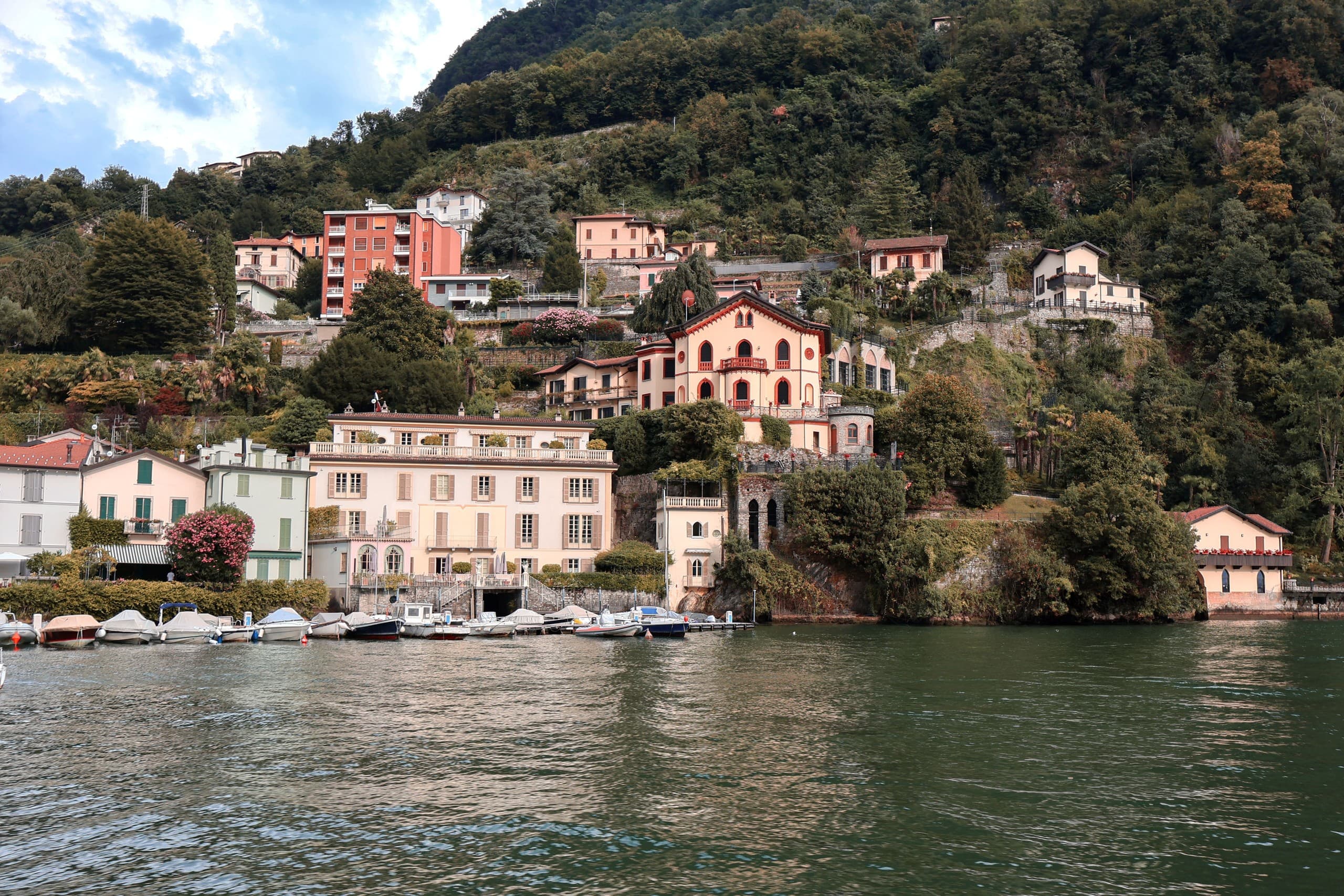 Arrive by Boat: Private Dinner Cruise on Lake Como