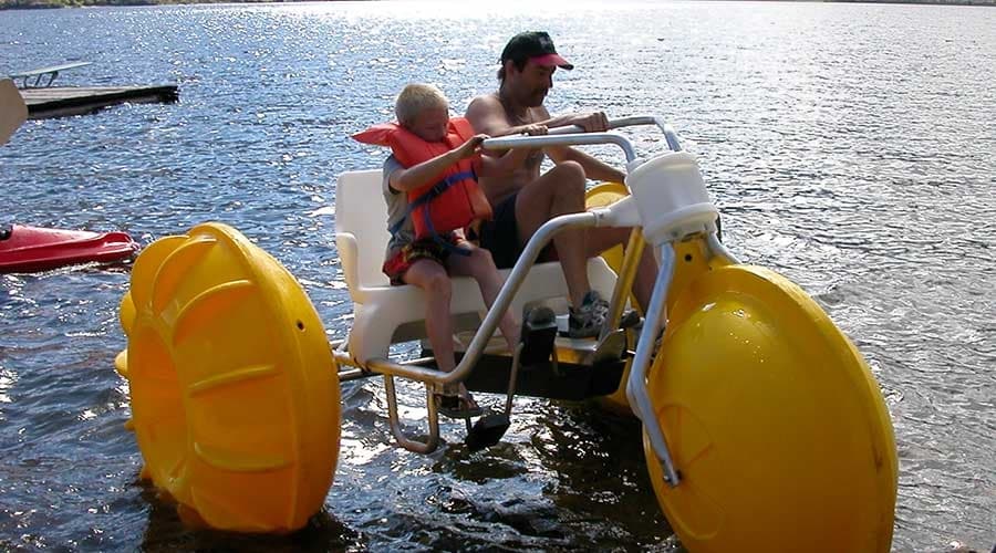 Bay Cruising Aqua Trike Rides in Meredith, NH