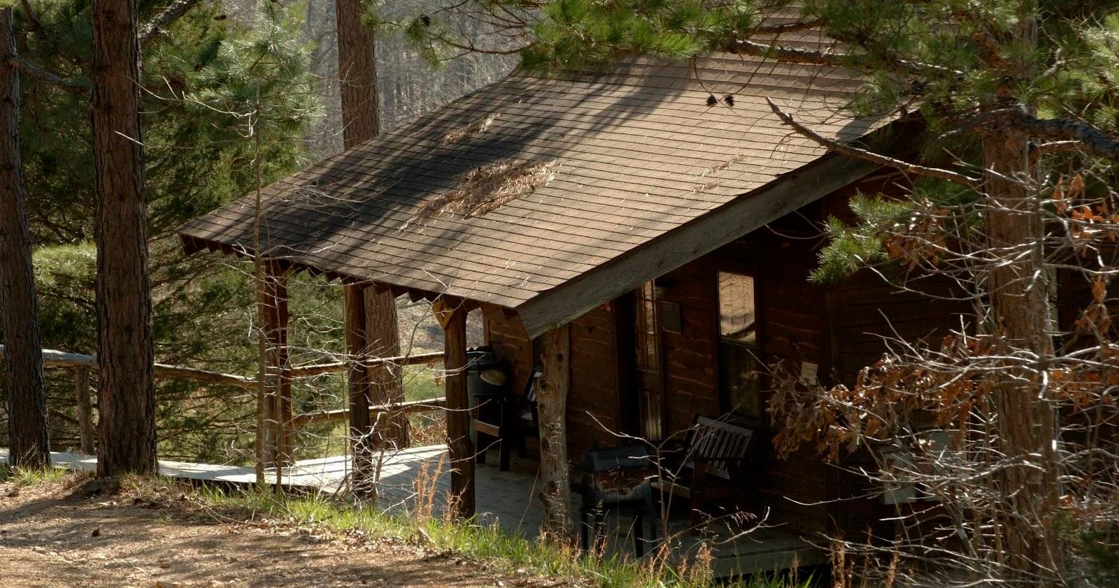 Wildlife & Wilderness: Rustic Cabin #4 at Wild Bill’s Outfitters