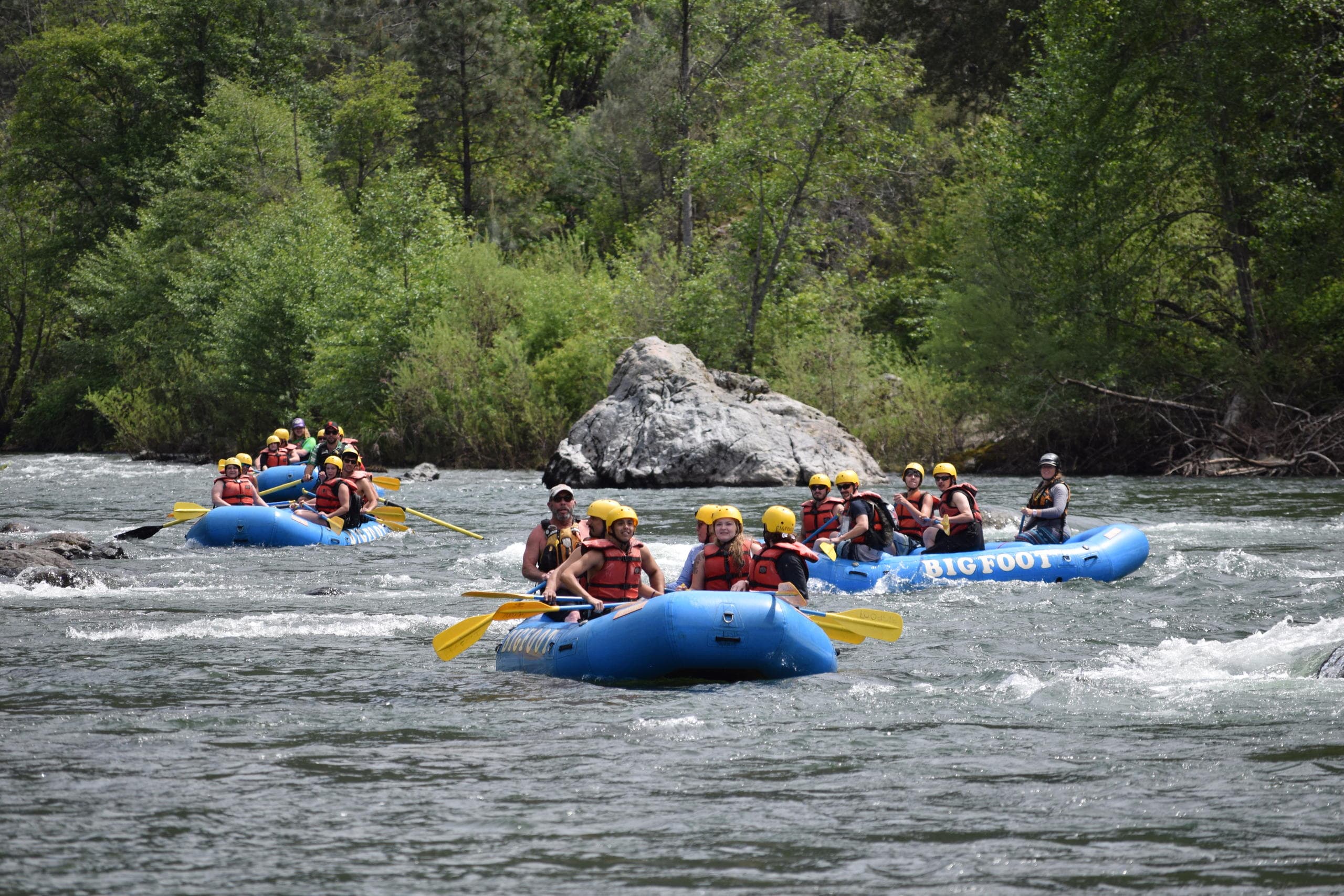 Water Activities with Bigfoot Rafting on French Creek