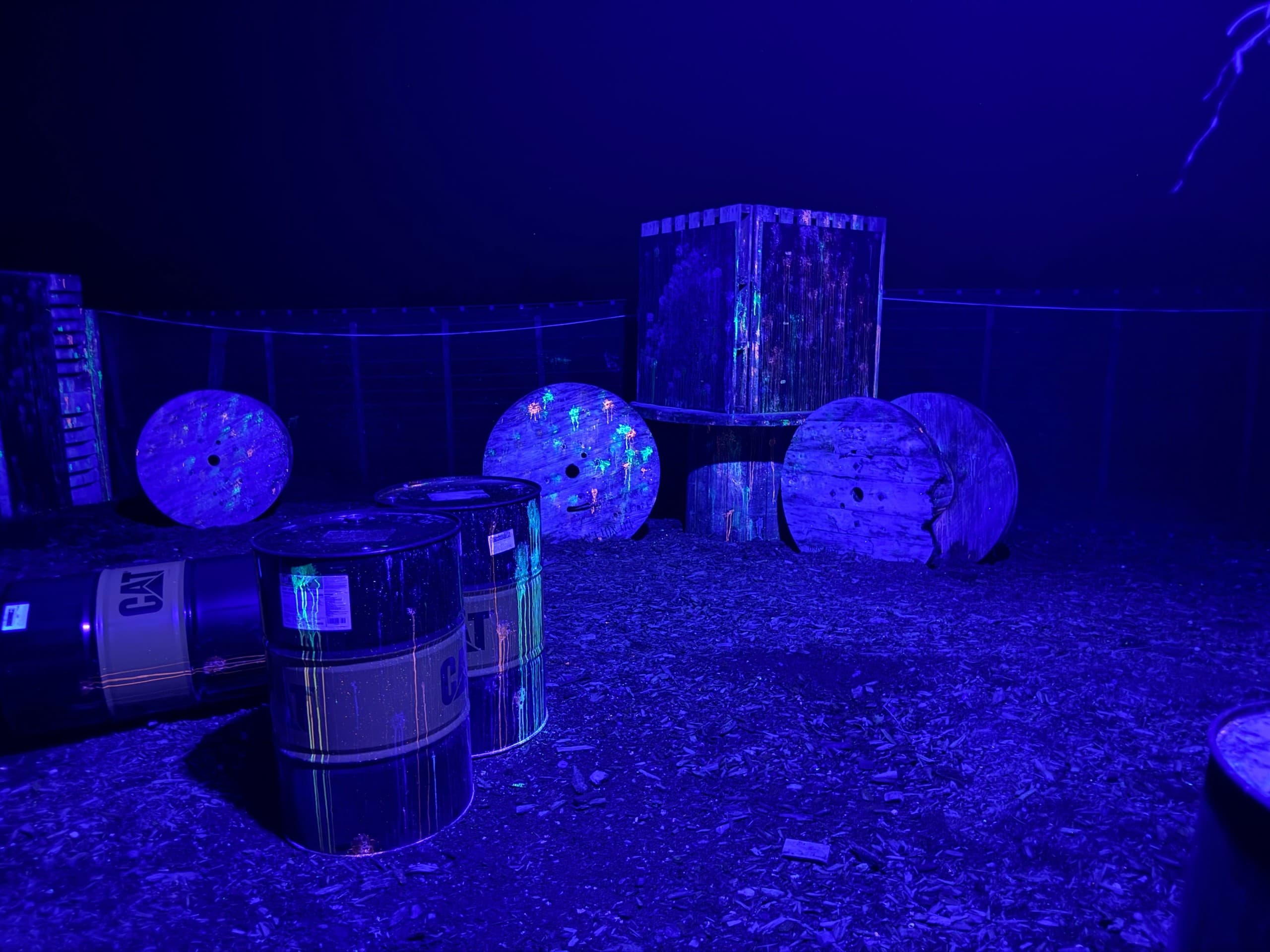 Glowball After Dark Assault: UV Paintball Night Games in Hamurana photo 3