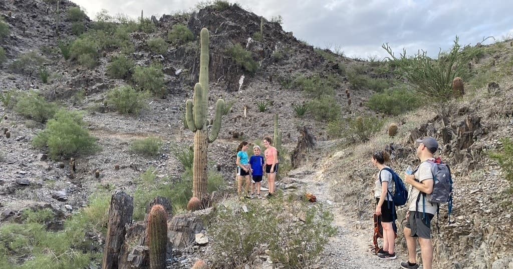 Family-Friendly Hiking at Mad Desert Trekking, Phoenix