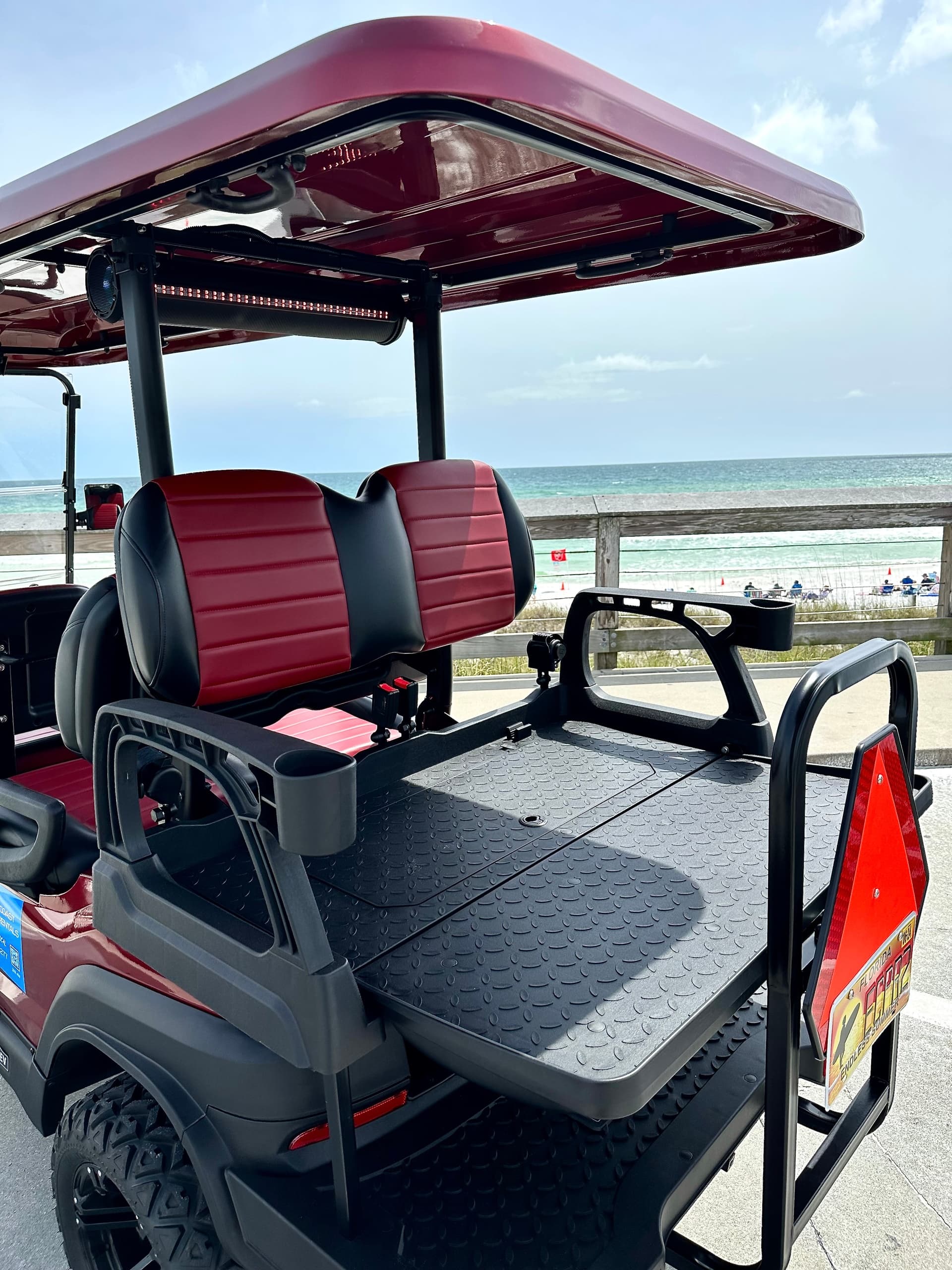 Coastline Cruising: 18-Day Street-Legal Golf Cart Rental in Destin, FL