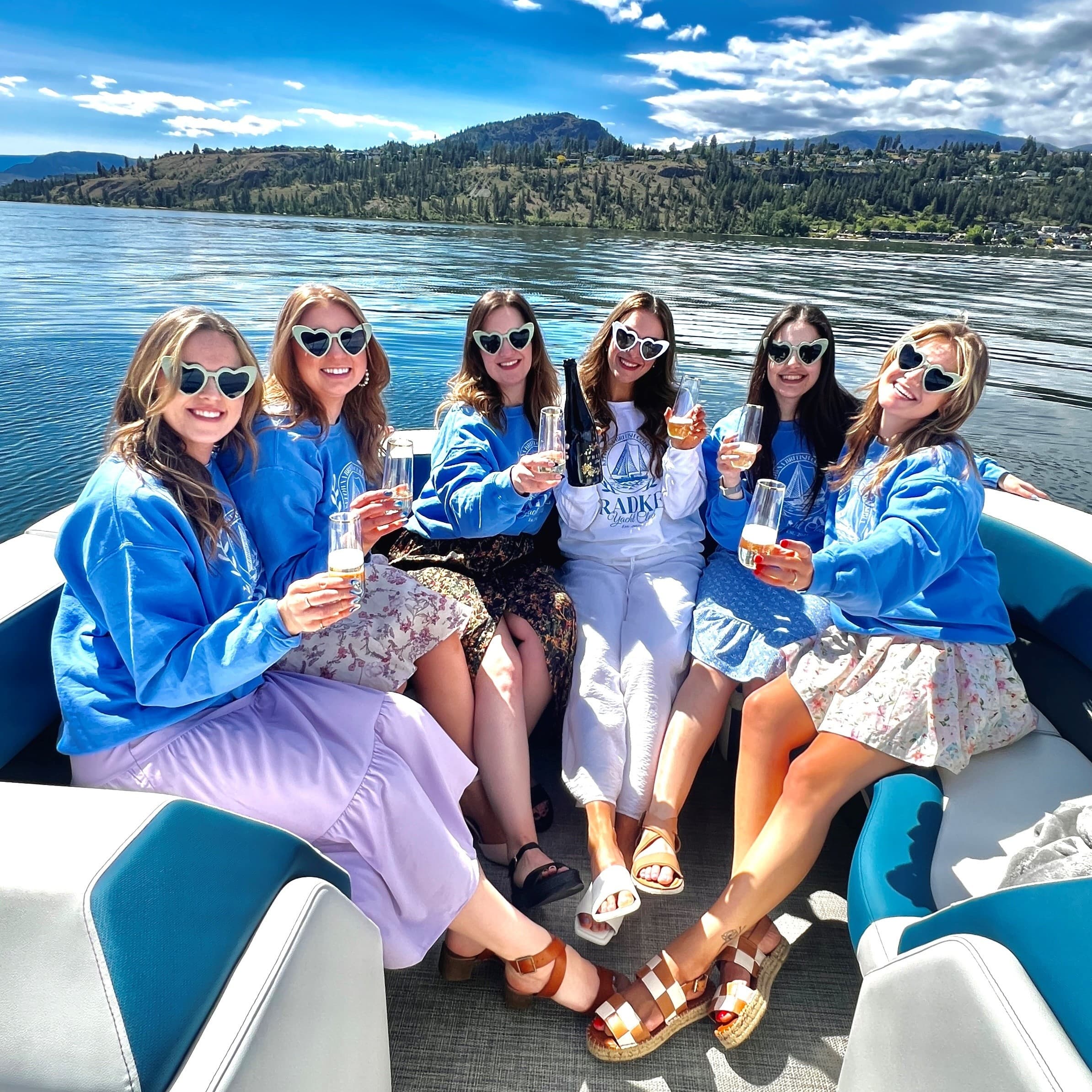 Last Sail Before the Veil: Kelowna Bachelorette Pontoon Party on Okanagan Lake photo 1