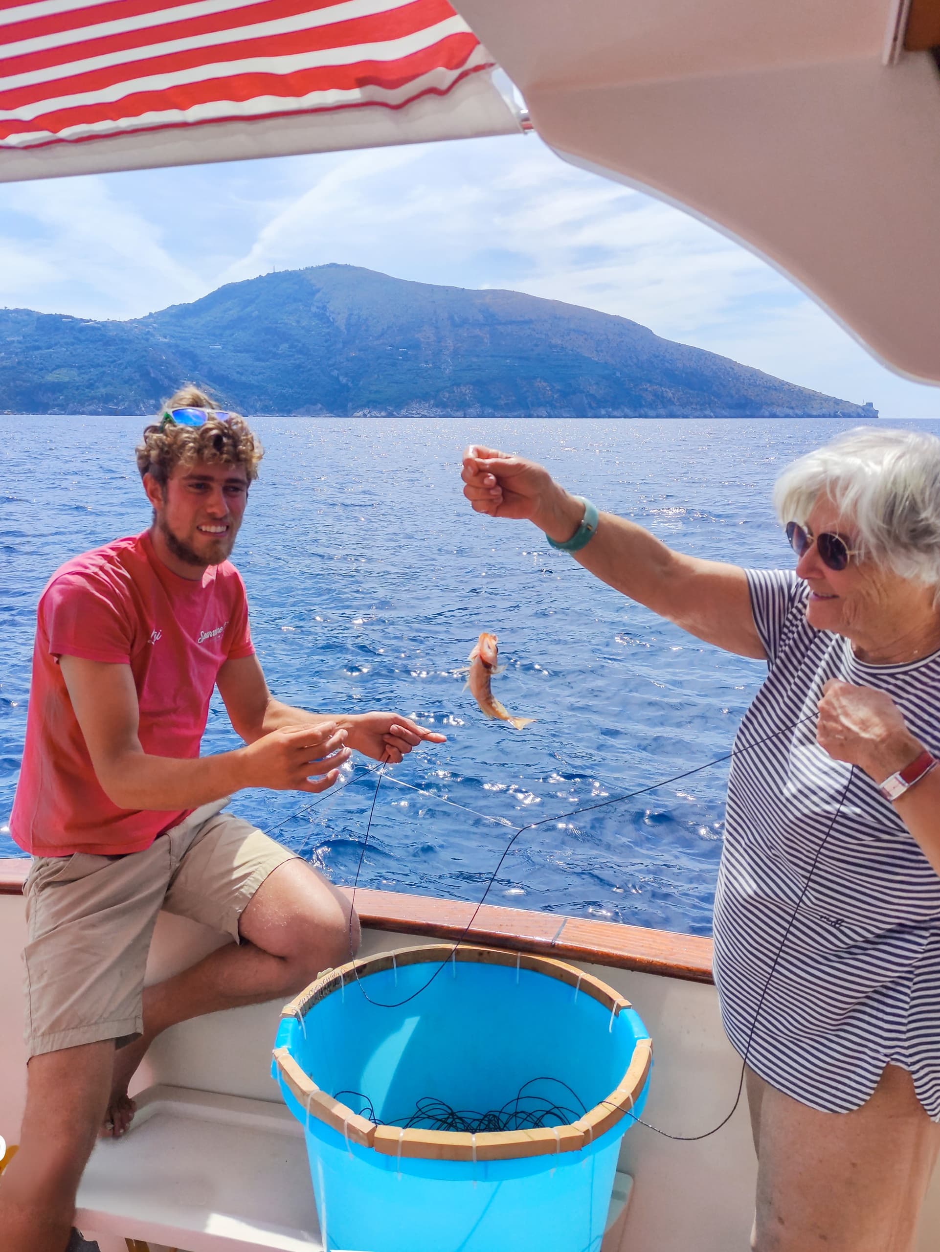 Fishing & Coastal Exploration in Sorrento with Sparviere Boat Tours