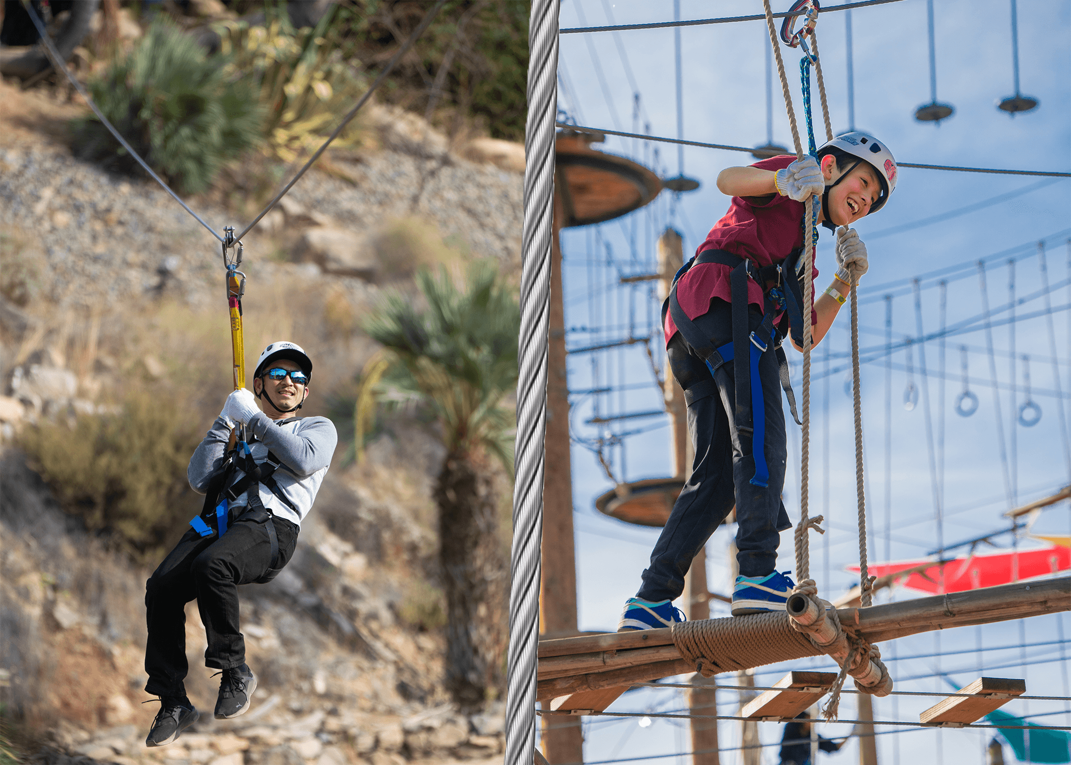 Thrilling Original Course + Sky Gym Zipline in Corona, CA