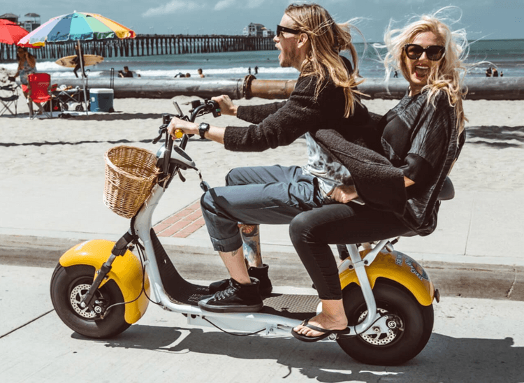 Adult Tandem Electric Bike Rides in Oceanside, CA