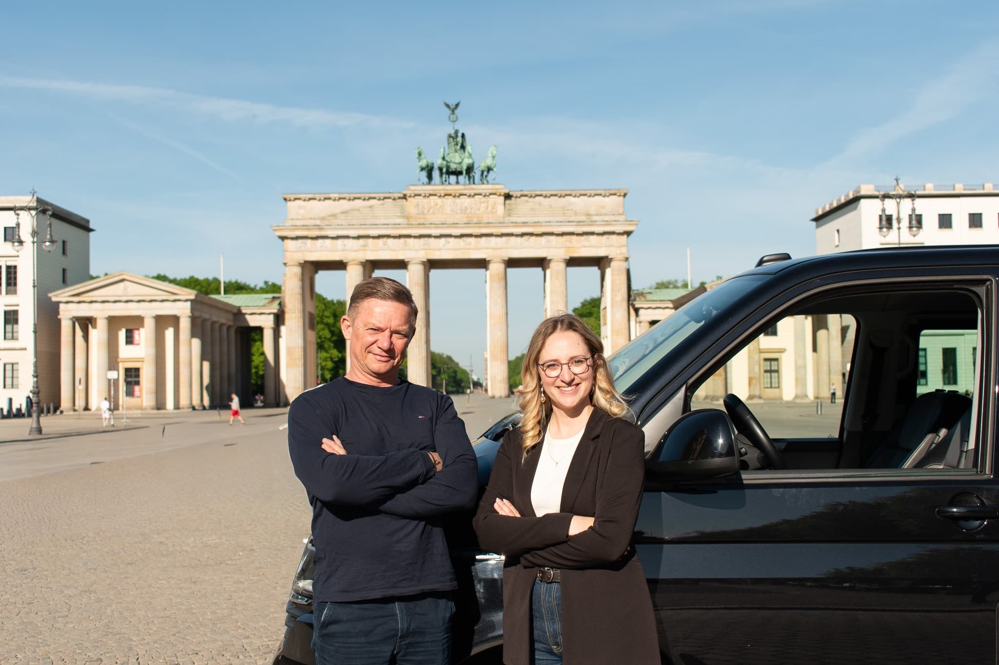 Private Car Tours Berlin — BMW Sightseeing with Guide Natalie