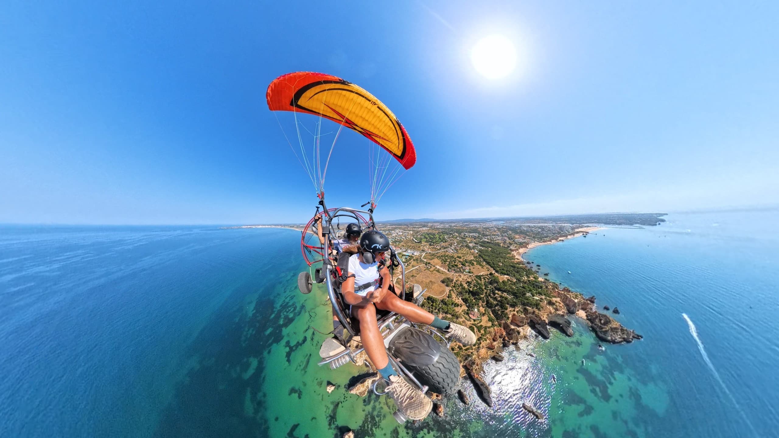 Soar the Algarve Coast: Paratrike Flights Over Portimão and Ria de Alvor photo 4