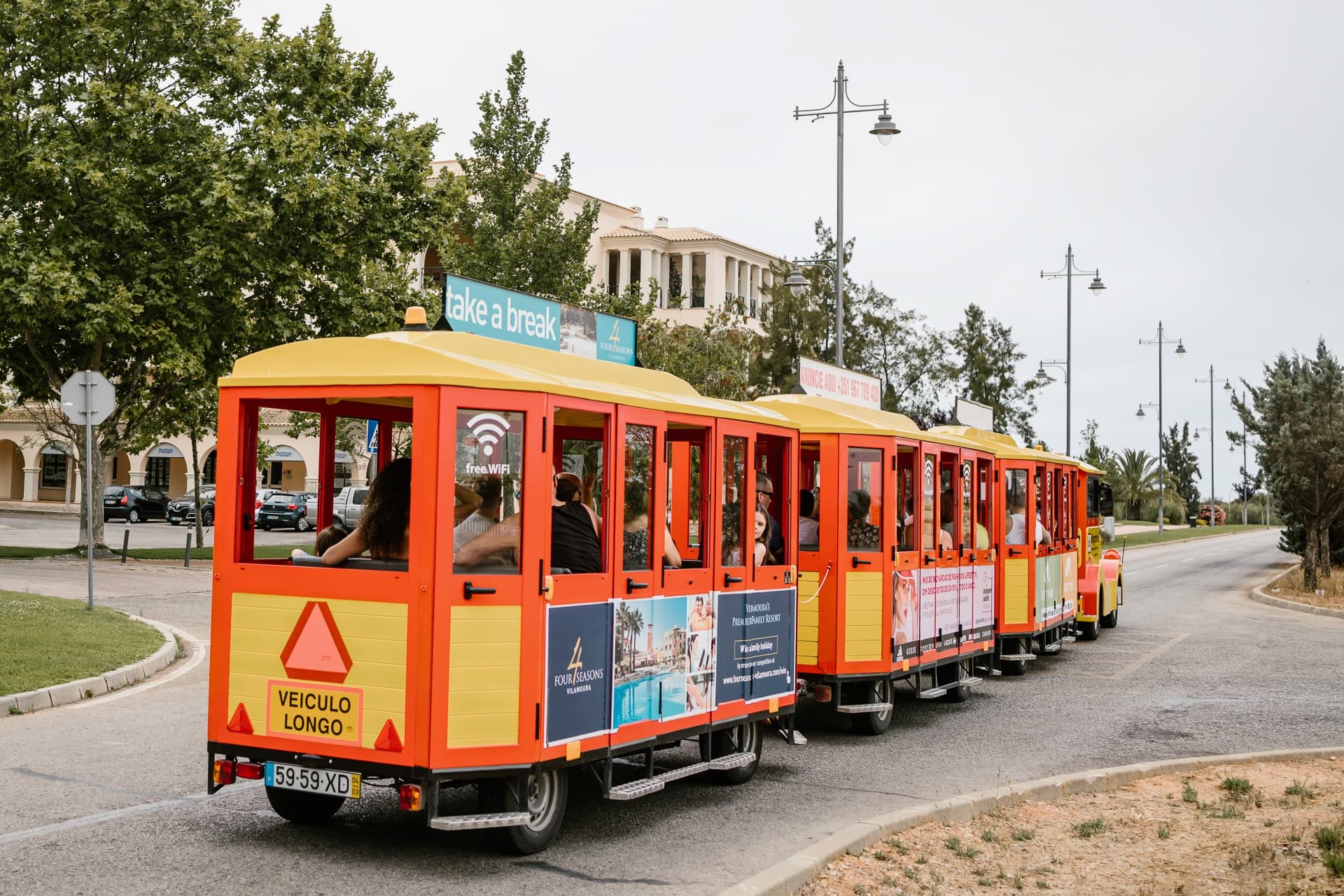 Vilamoura Sightseeing with Delgaturis Tourist Train