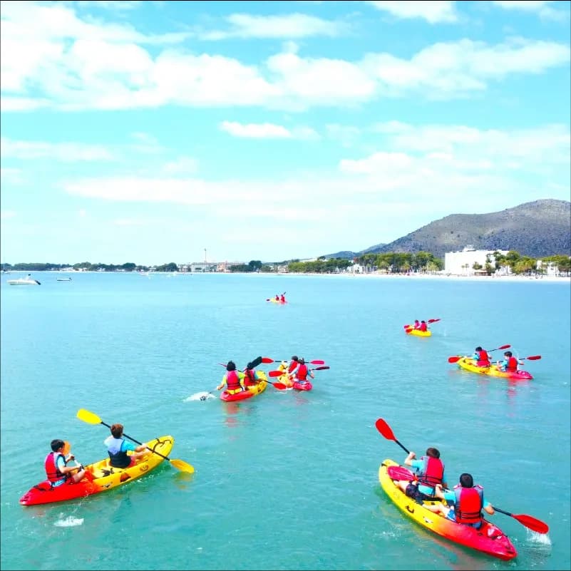 Kayak Adventures with Wind Pirates in Alcúdia Bay