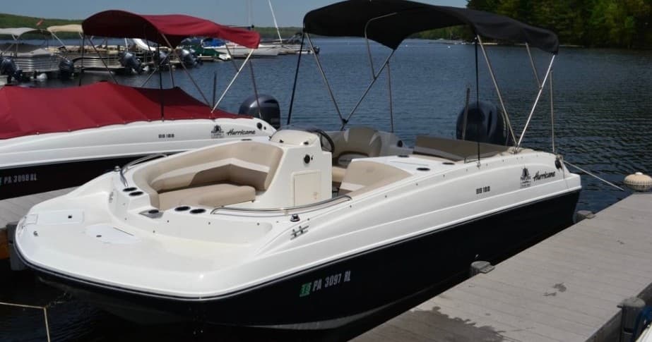 'Blue lagoon' our 20' Hurricane Deck Boat