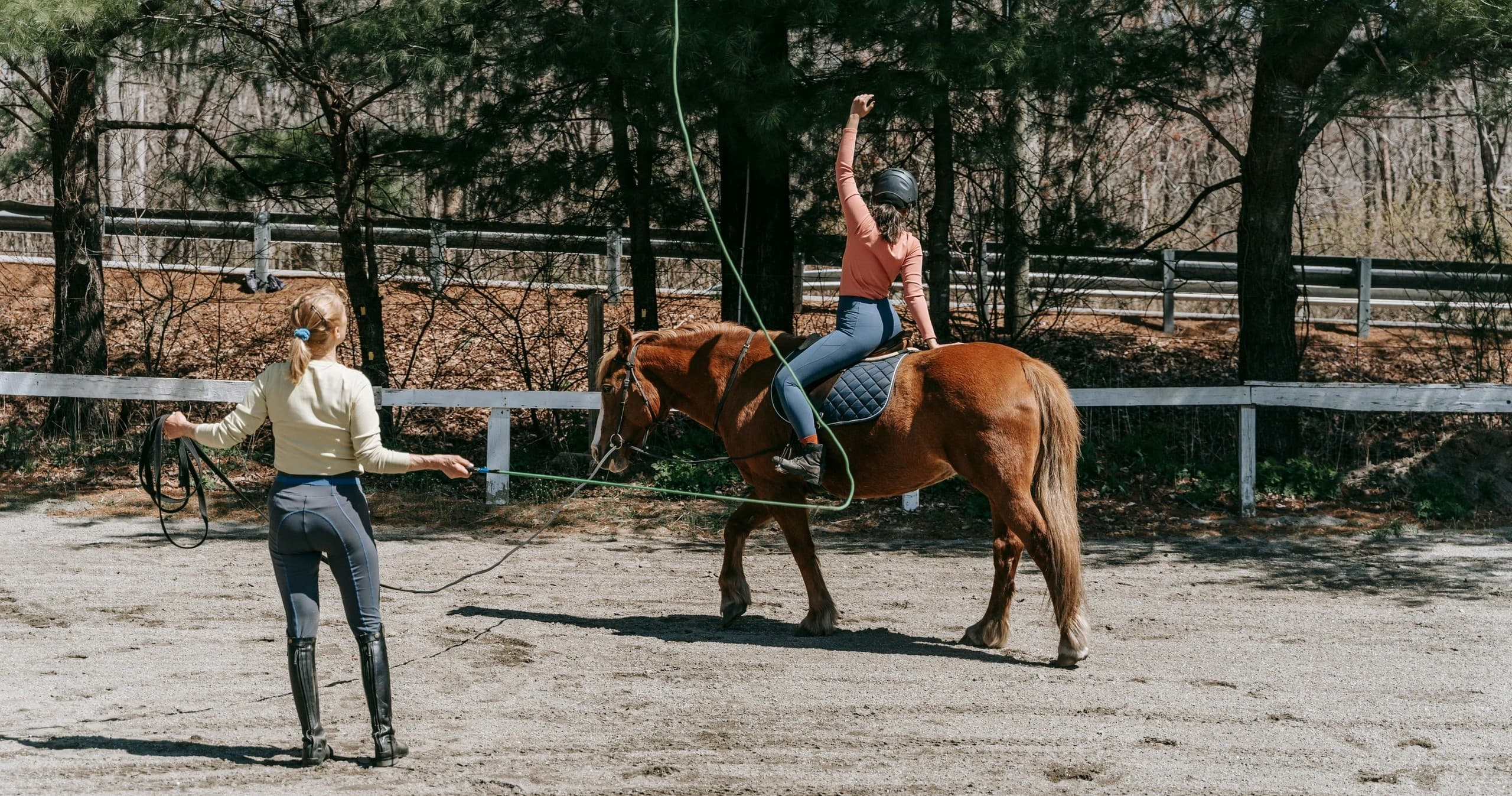 Horsemanship Lessons with Clear Sky Resorts at Grand Canyon