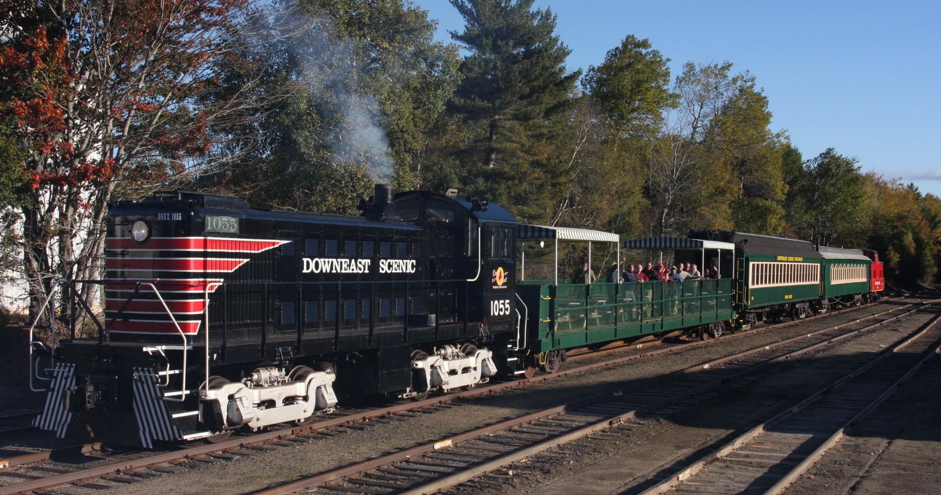 Charter Group Trips with Downeast Scenic Railroad in Hancock, ME