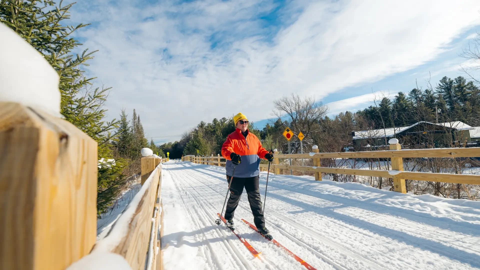 Point-to-Point on the Adirondack Rail Trail: Rail Trail Shuttle in Saranac Lake