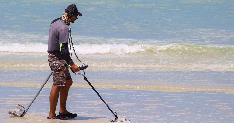 Metal Detecting Adventures on Galveston Beach