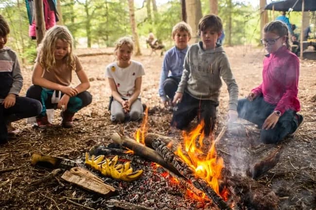 Parent-Child Bushcraft Weekend at Leersums Veld: Shelter, Firecraft & Nature Skills