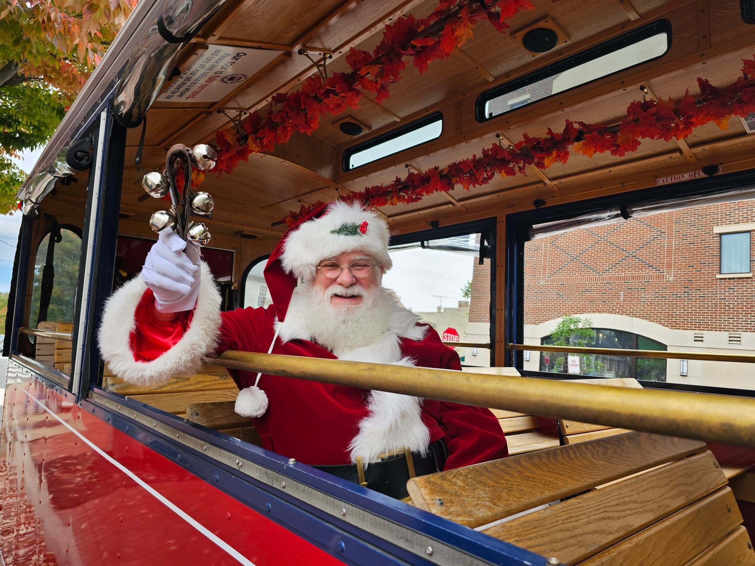Experience the Magic of the Holidays with Fredericksburg's Santa Trolley Ride