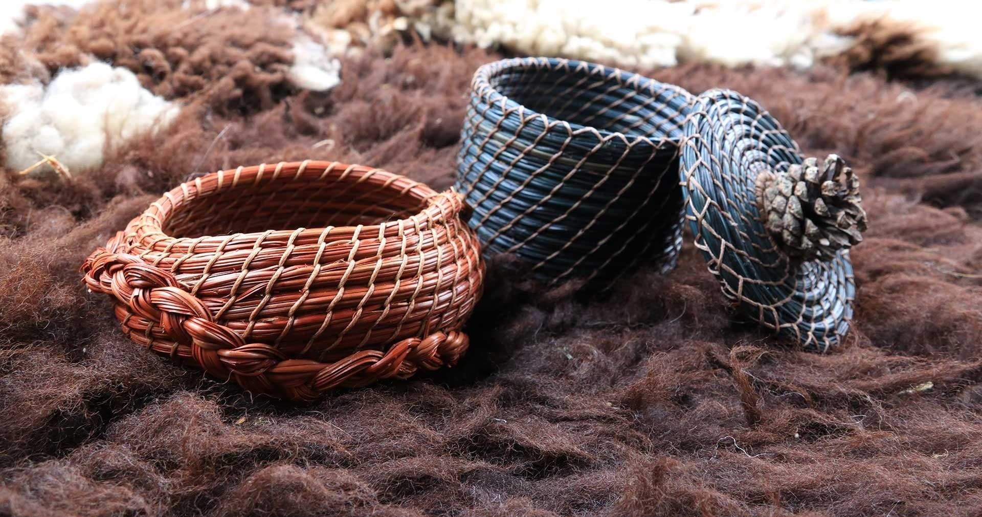 Land Adventure: Coiling Basket Workshop with Siegurd