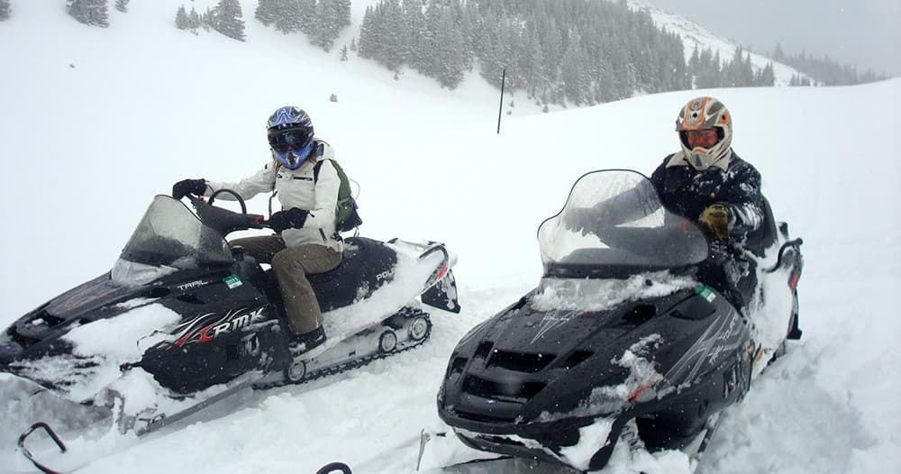 Snowmobile the Rockies: 3 Hour Continental Divide Tour from Villa Grove, Colorado