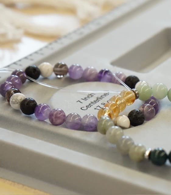 Valentine's Gemstone Bracelet Workshop in Oshawa: Create, Meditate, Connect
