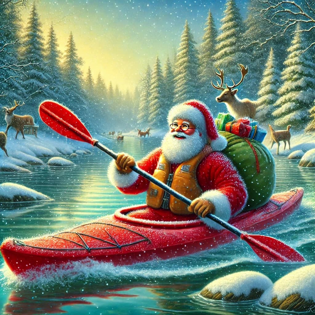 Holiday Light Paddle with Bluewave Expeditions in Melbourne