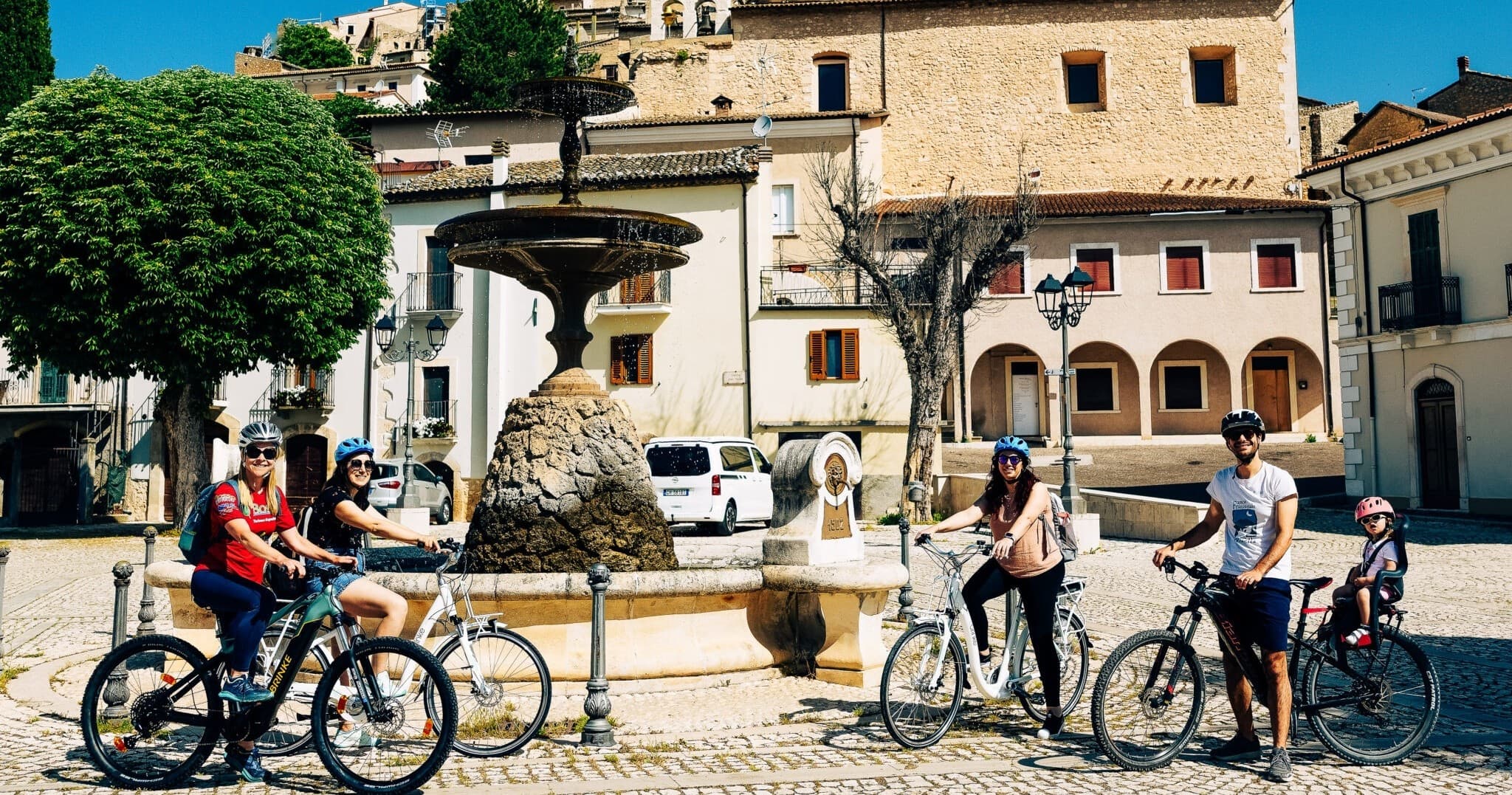Gran Sasso Village Cycling: Capodacqua Eco-Friendly Rides Through Abruzzo