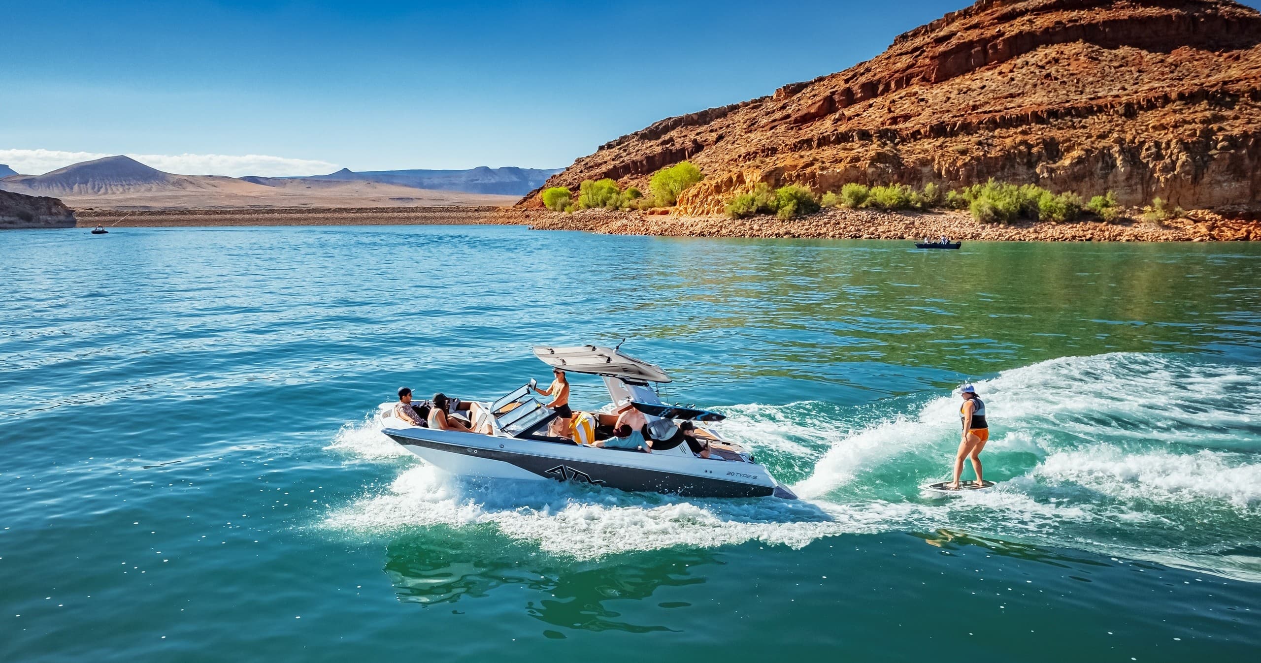 8 Hour Boat Adventure Rental at Quail Creek Reservoir, Utah