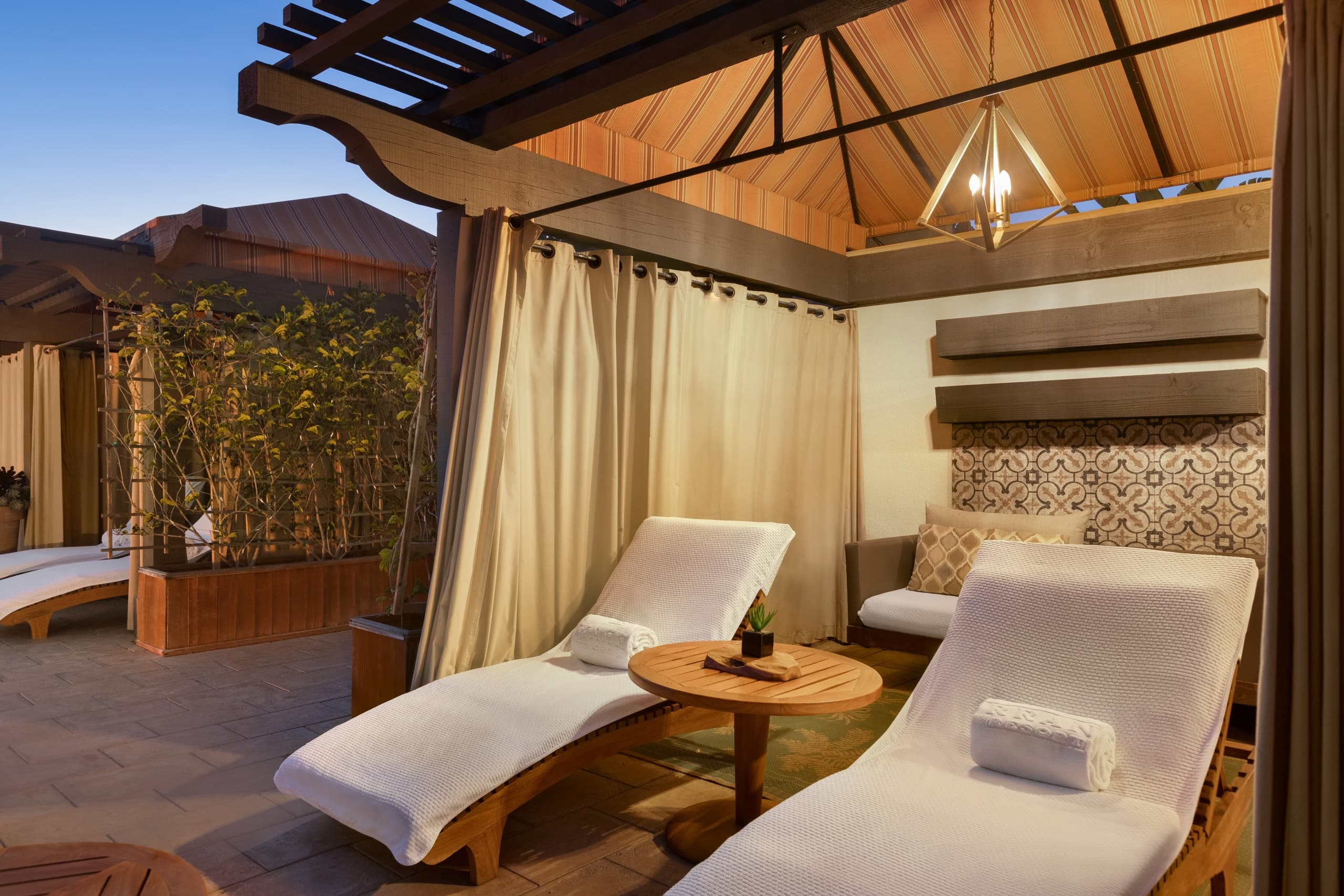 Luxury Spa Cabanas Experience in Rancho Palos Verdes, CA