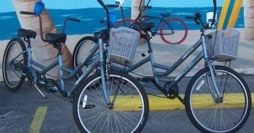 Tandem Bicycle Rental Adventures in Galveston TX