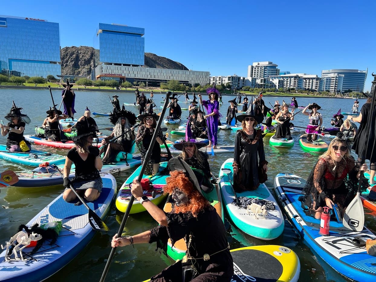 Witches Regatta at Tempe Town Lake, Arizona