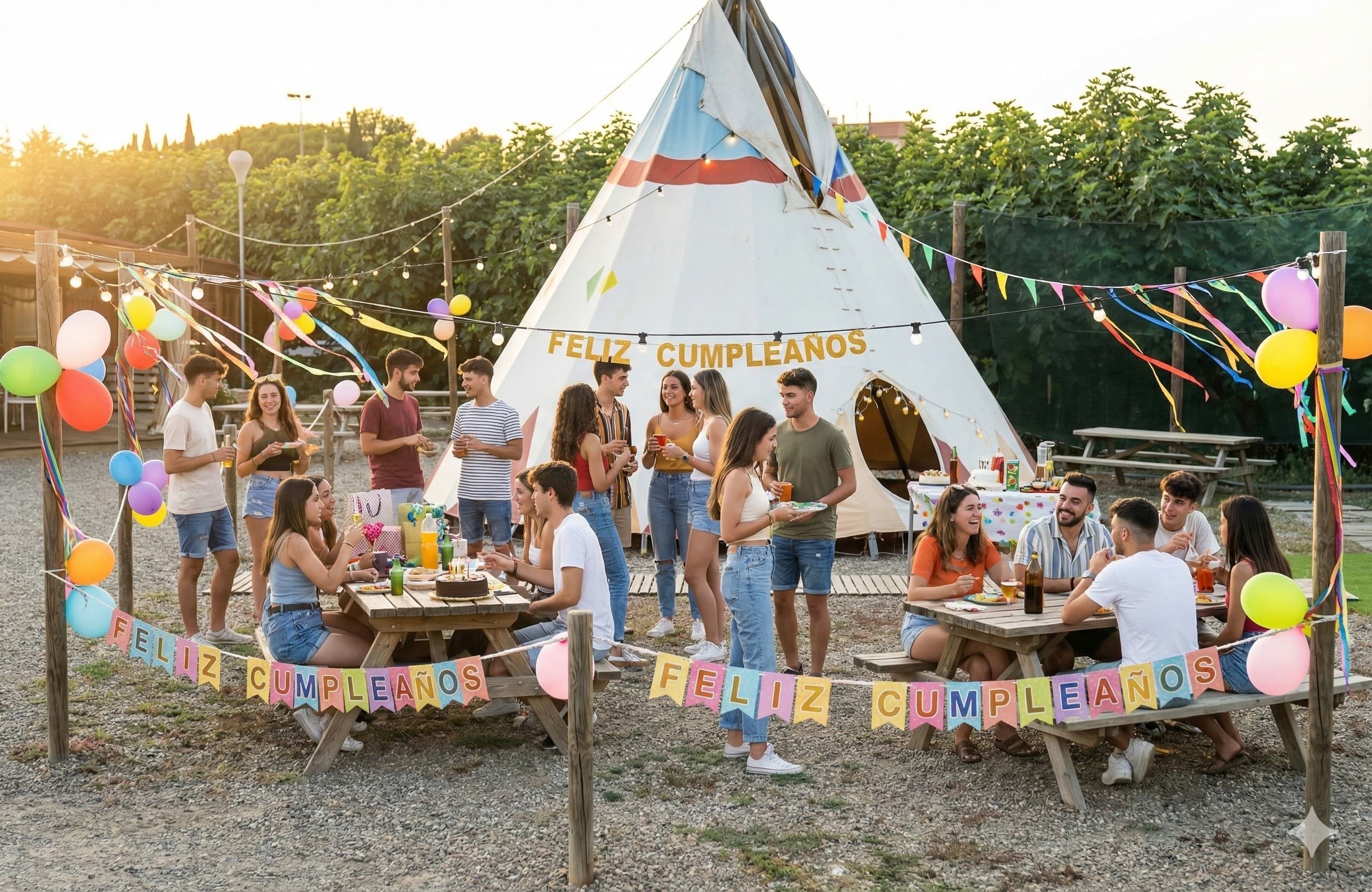 Alquiler Indian Tipi Zone: Tipi Rental in Olive Grove Near Cambrils photo 2