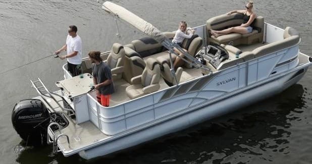 Full Day Fishing Barge Rental in Oak Creek, Colorado