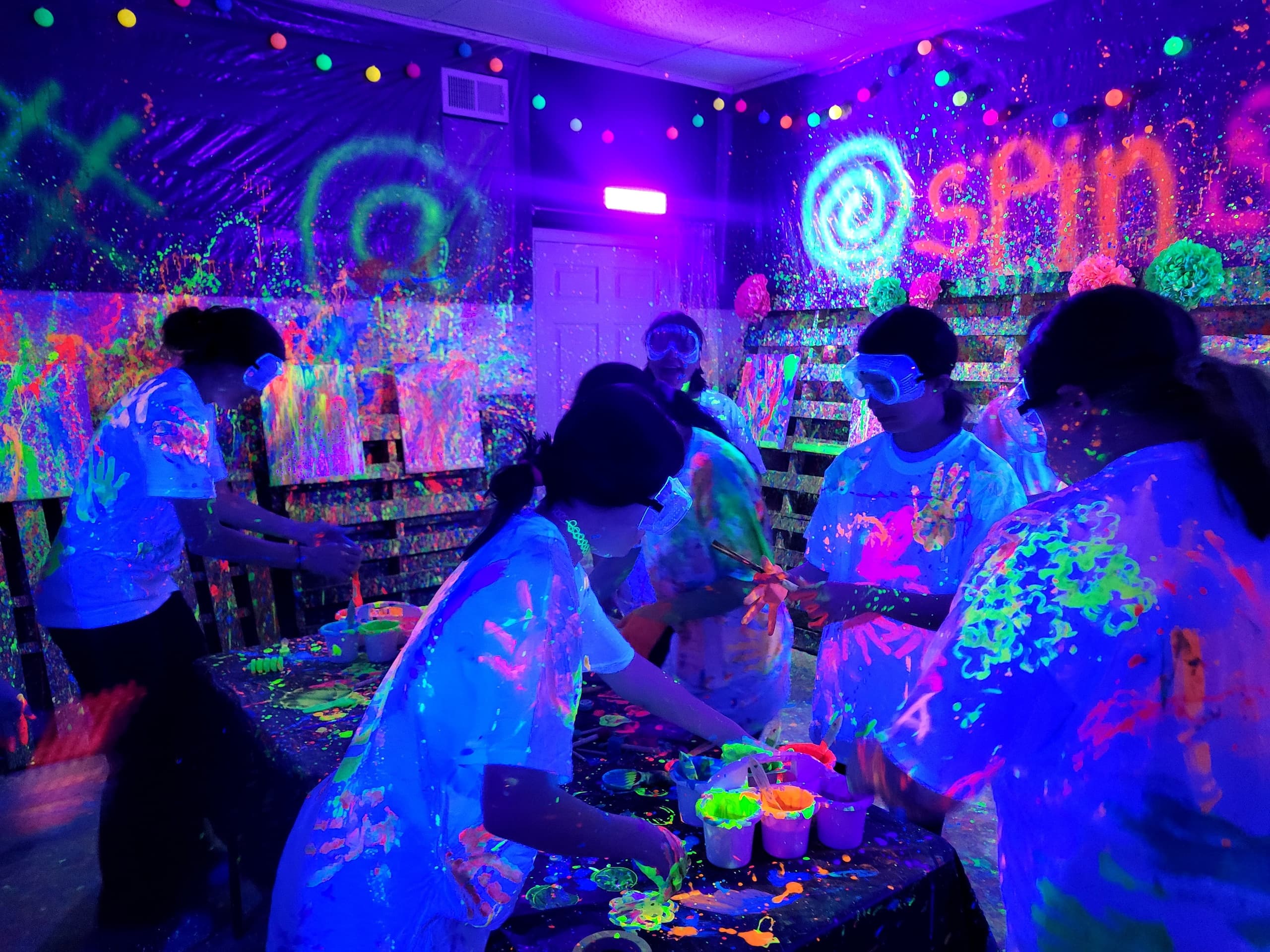 Indoor Creative Activity at Splat Room!