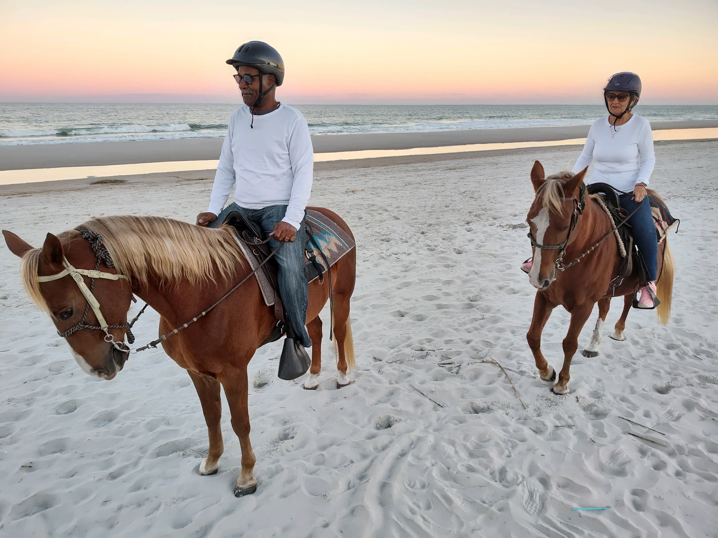 Beach Horseback Ride at Happy Trails Walking Horses