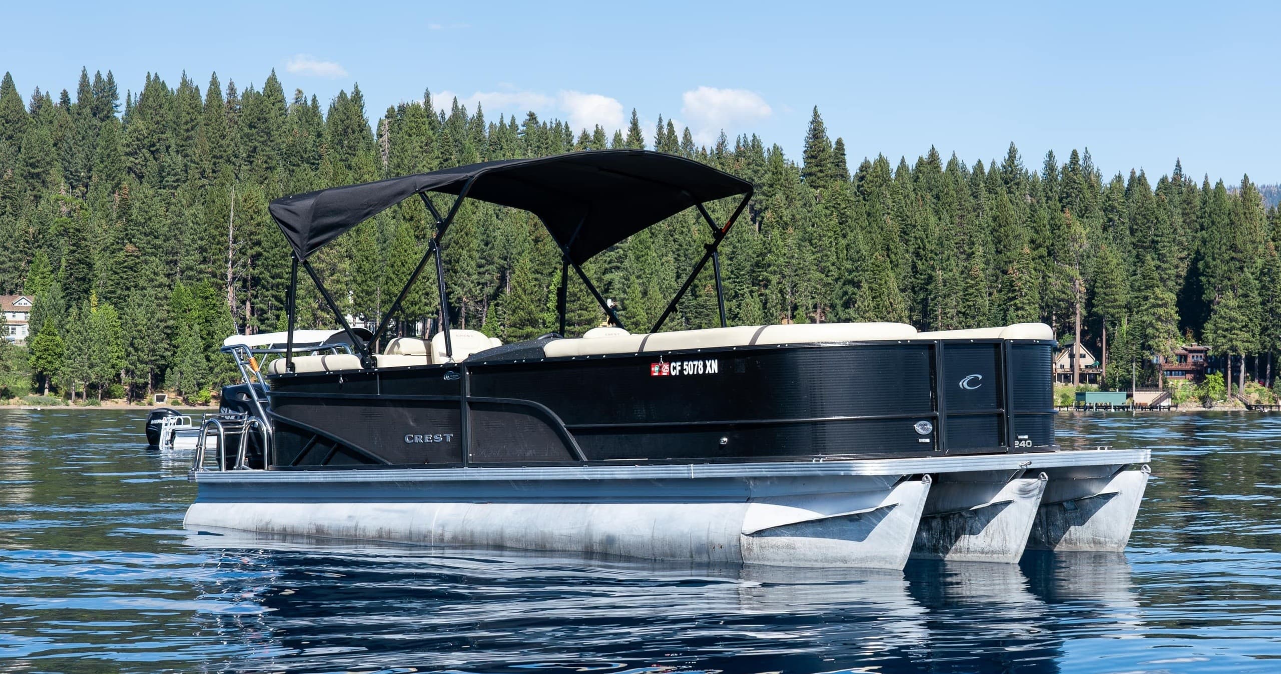 Multi-Day Pontoon Rentals at Lake Tahoe, California