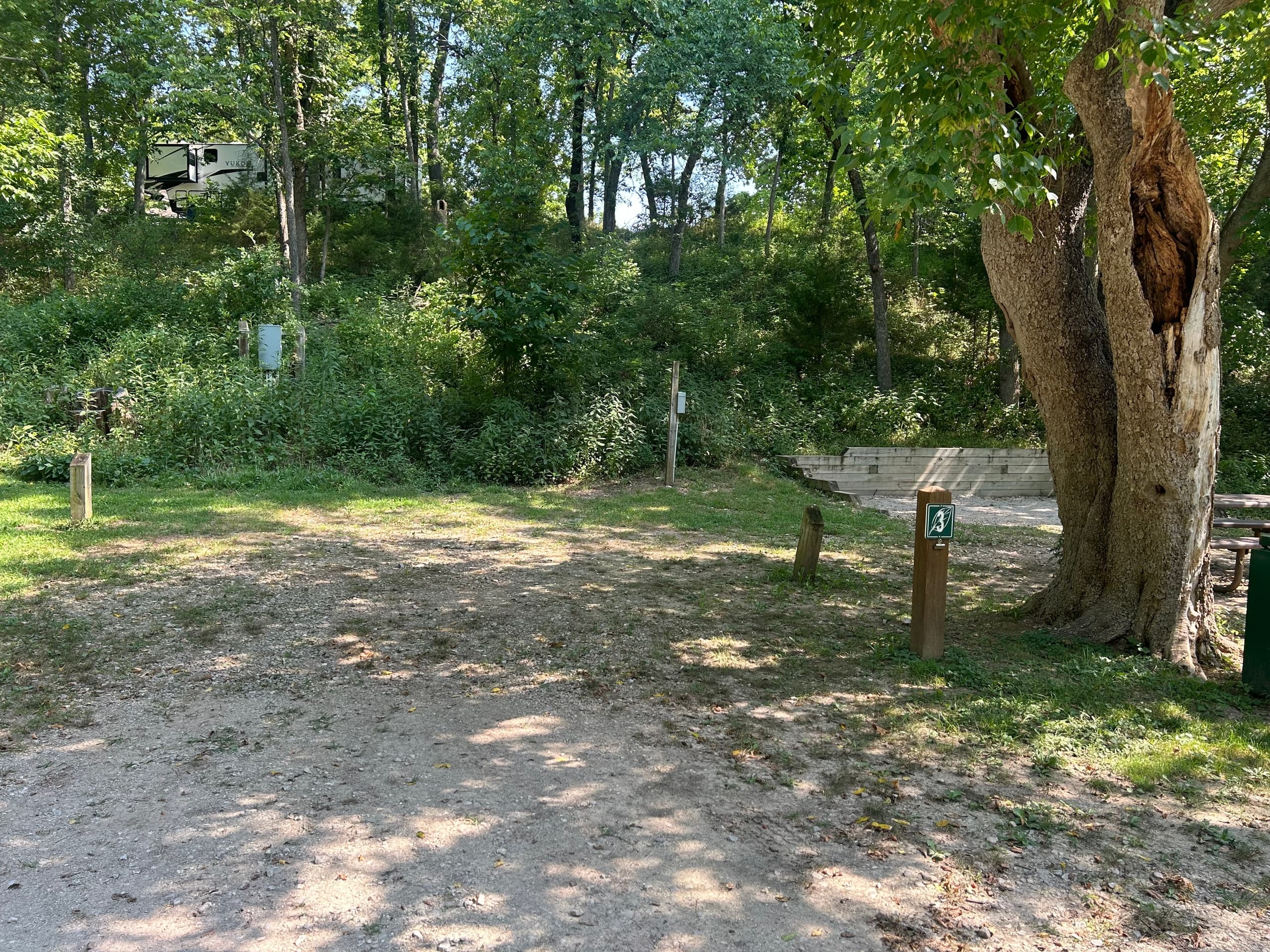 Electric Campsite 3 at Eureka Springs Parks & Recreation