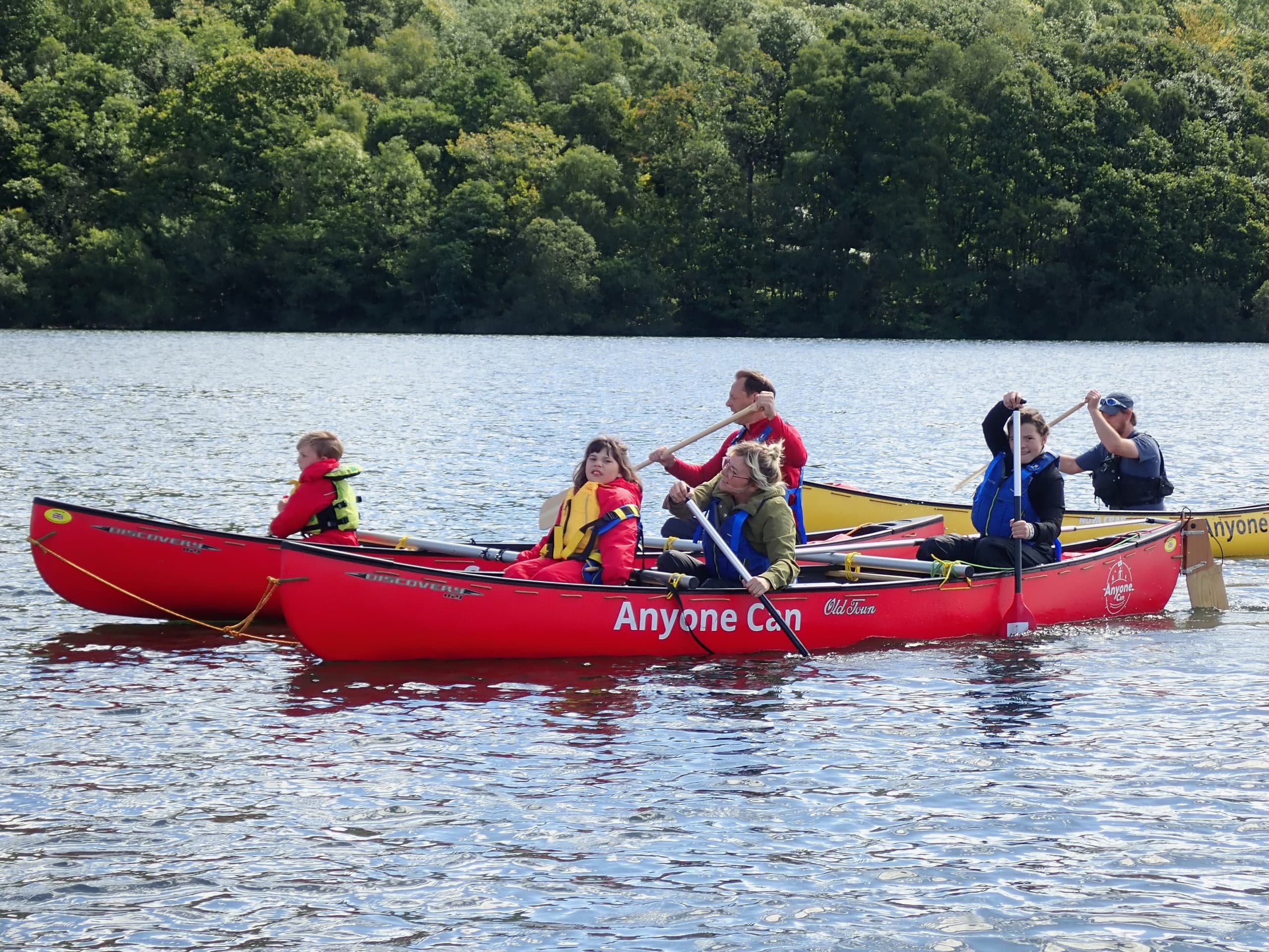 Paddle to Herbert Island: Canoe, Camp-Kettle Cocoa, and Lake Derwentwater Views photo 2