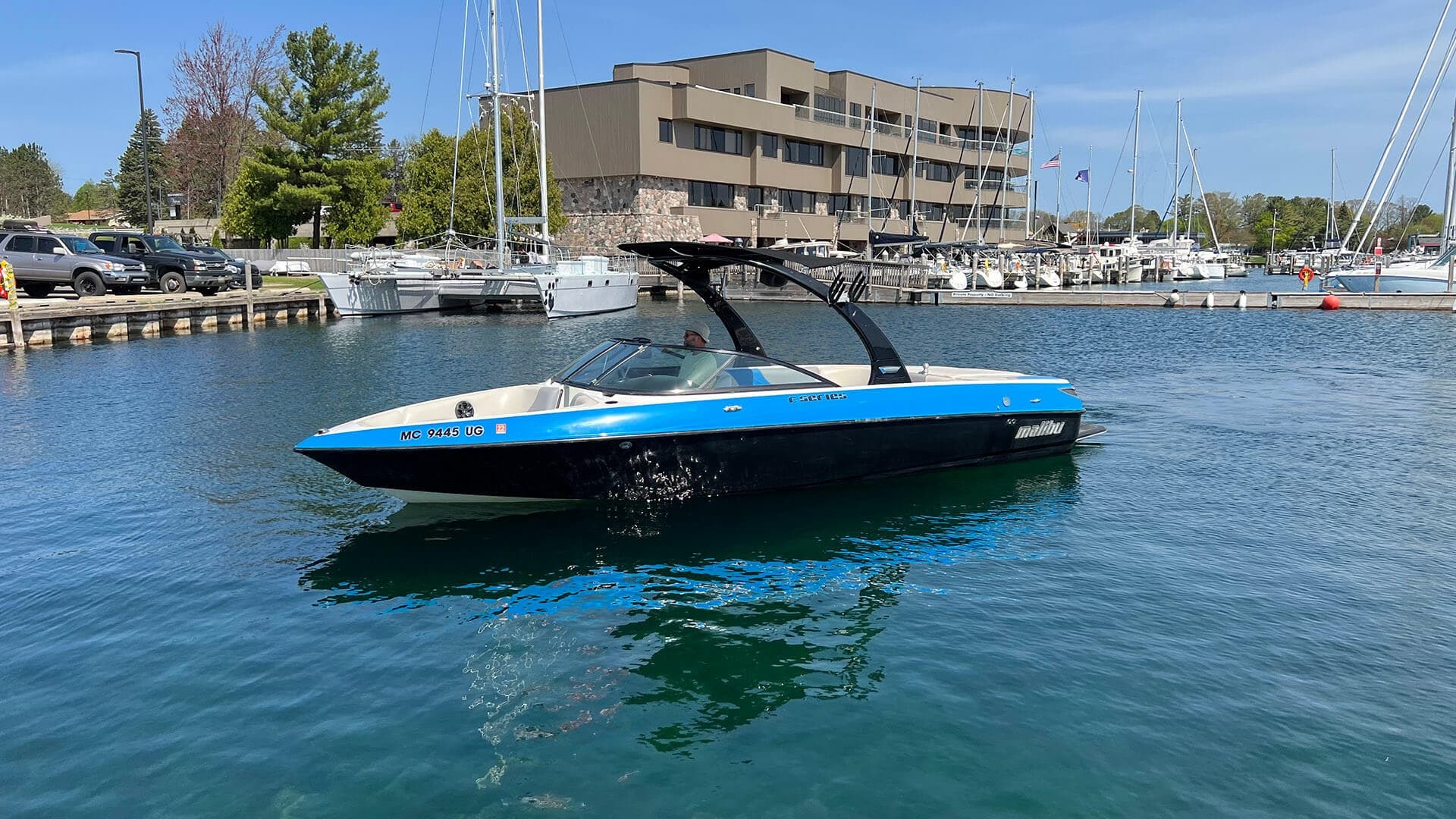 Malibu Ride 21' Ski Boat Rentals in Traverse City, MI