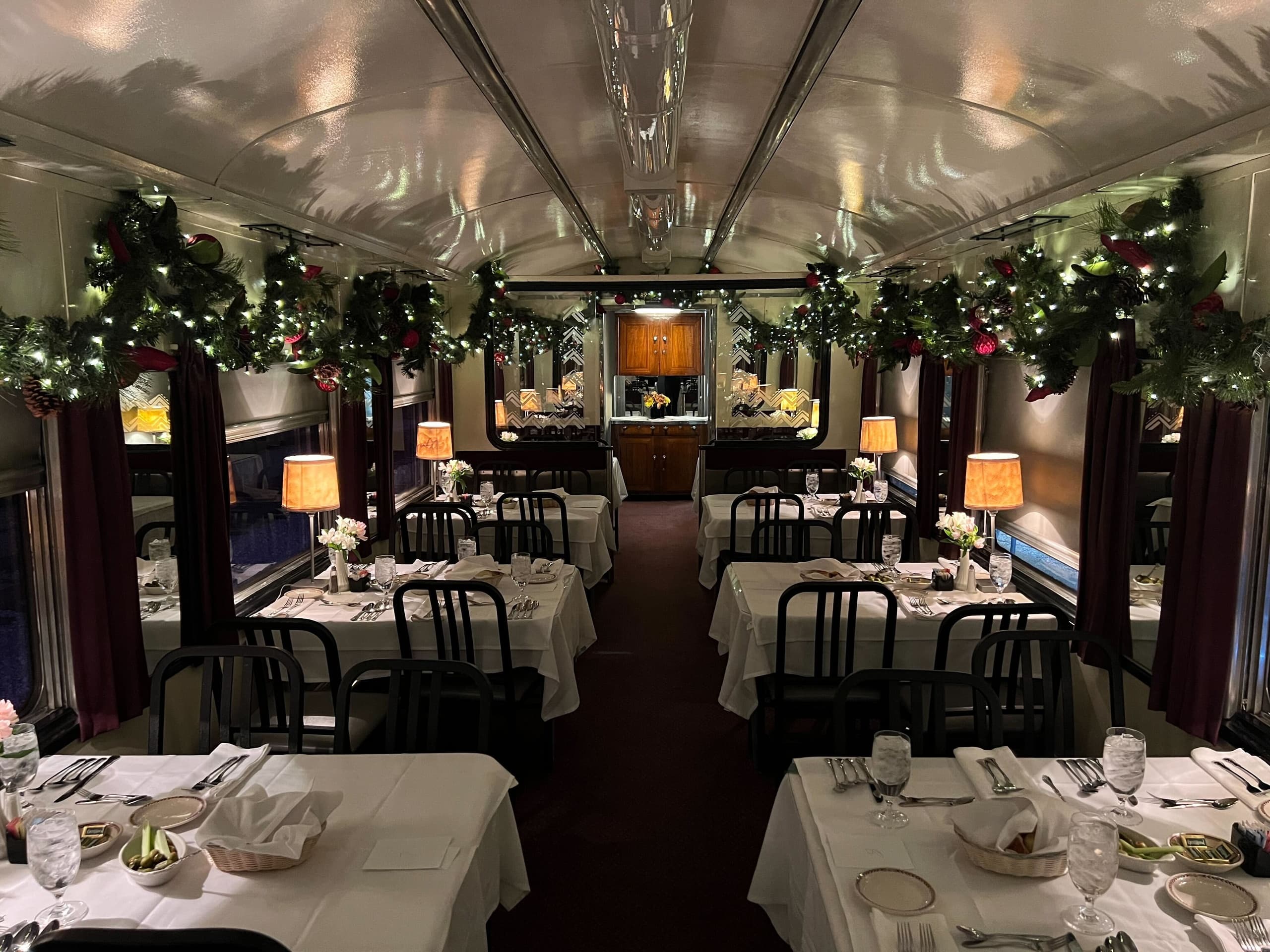 Christmas Dinner Train at Tennessee Valley Railroad Museum in Chattanooga